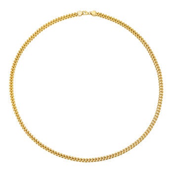 Cadena para Caballero, Oro Amarillo 14K, 55.88cm