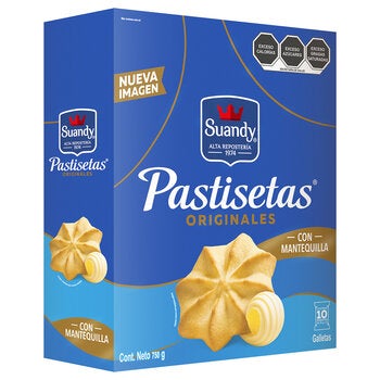 Suandy Galletas Pastisetas 750g