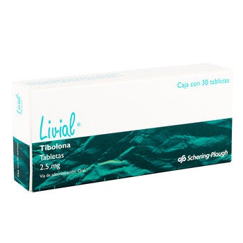 Livial 2.5mg 30 Tabletas