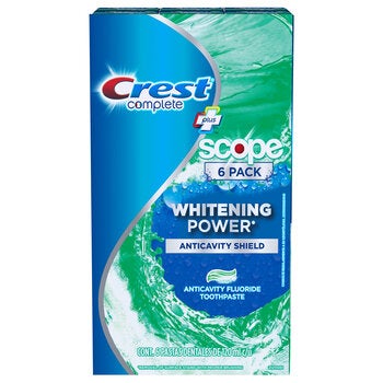 Crest Complete + Scope Pasta Dental 6 pzas de 120 ml